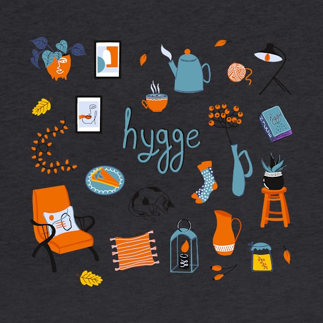 Hygge. Concept of Scandinavian lifestyle. by DanielK